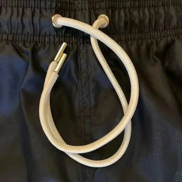 Lands’ End Men’s XL 40-42 Navy Polyester Swim Trunks - Picture 8 of 8